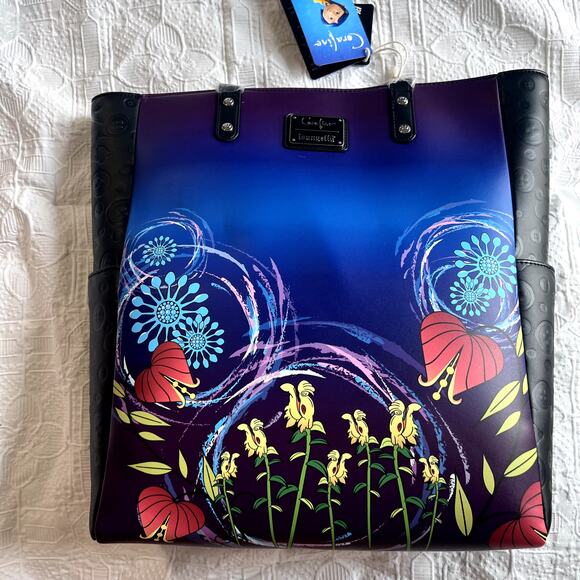 Loungefly Caroline Glow in the Dark tote - Picture 3 of 4